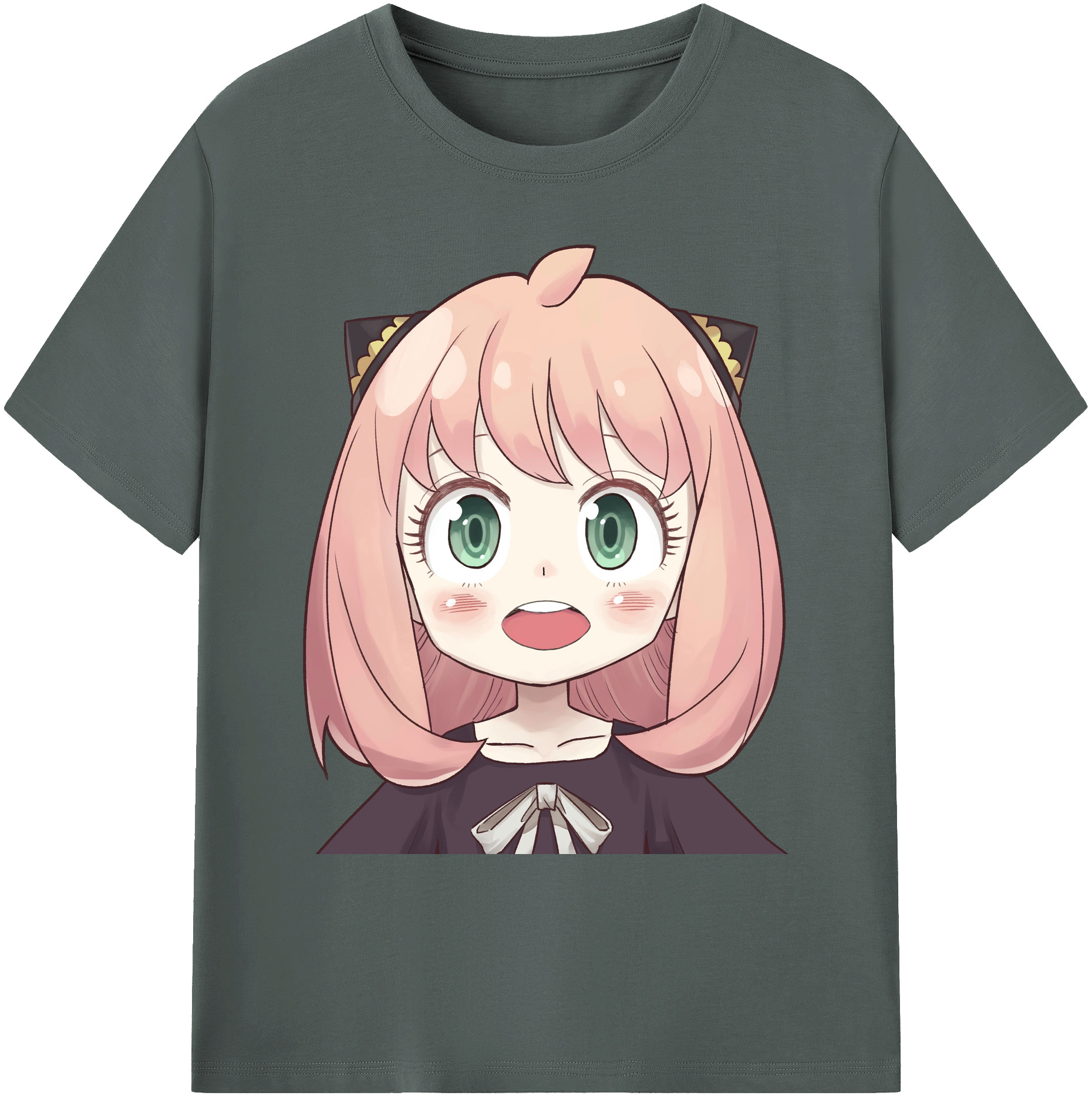 （画像用） SPY×FAMILY间谍家家酒 綿100％ メンズ半袖Tシャツ｜肌触りやわらか＆通気性